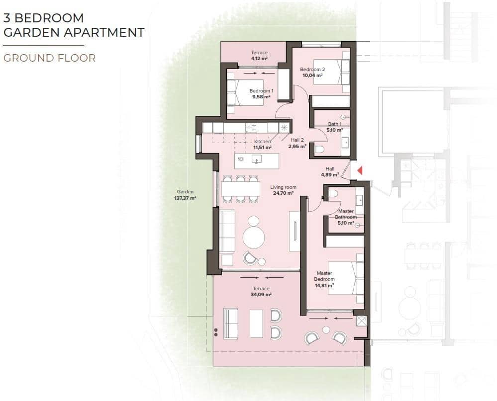 2 sypialnia Apartament na sprzedaż w Estepona z basenem garażem - 495 000 € (Ref: 9497551)
