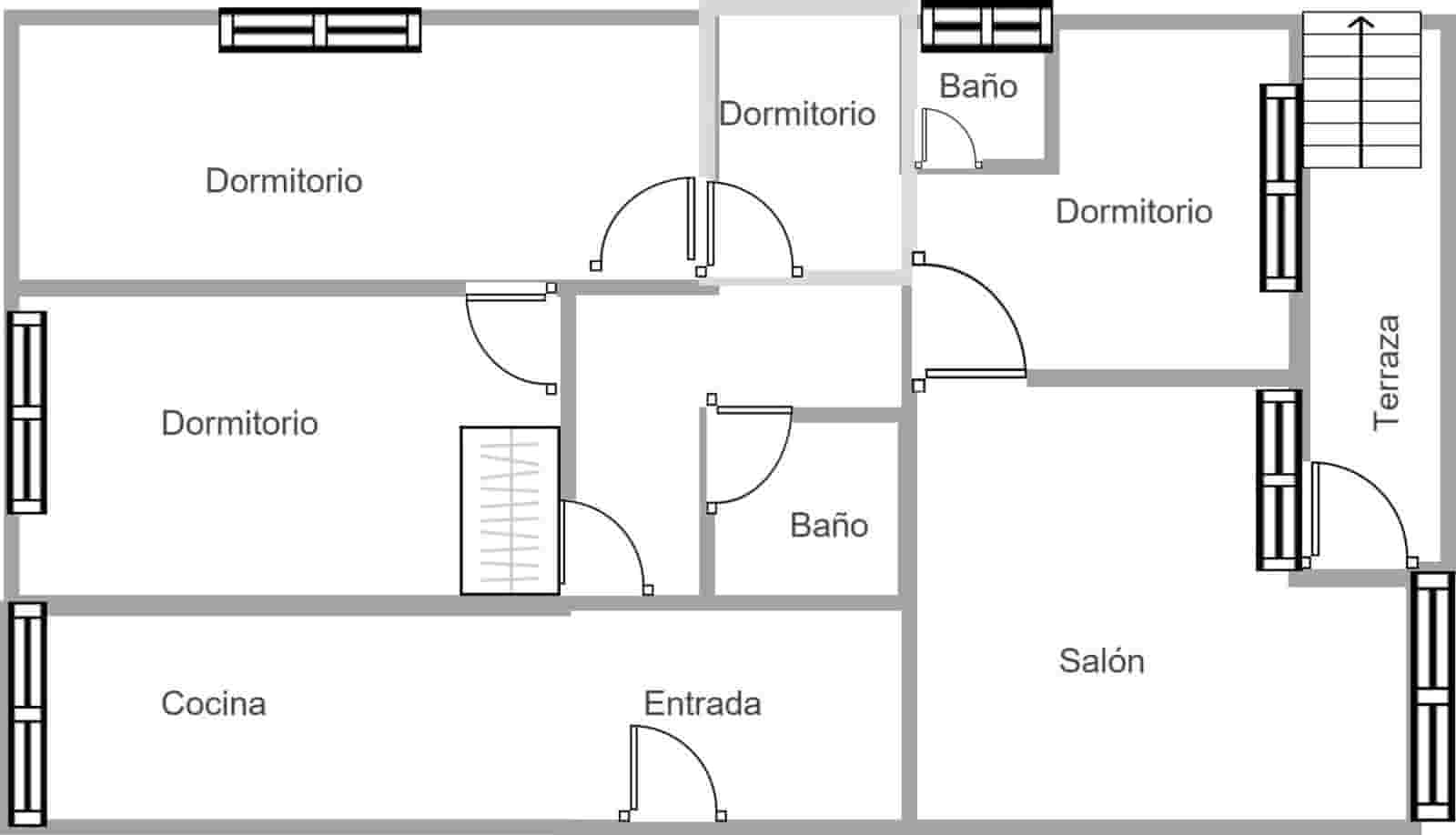 4 soverom Penthouse til salgs i Torremolinos med svømmebasseng garasje - € 529 000 (Ref: 9804526)
