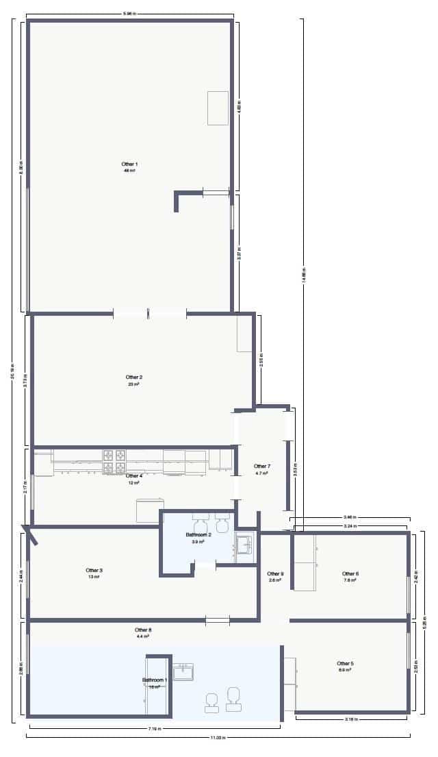 4 sypialnia Penthouse do wynajęcia w Miasto Malaga z basenem - 2 000 € (Ref: 9820379)