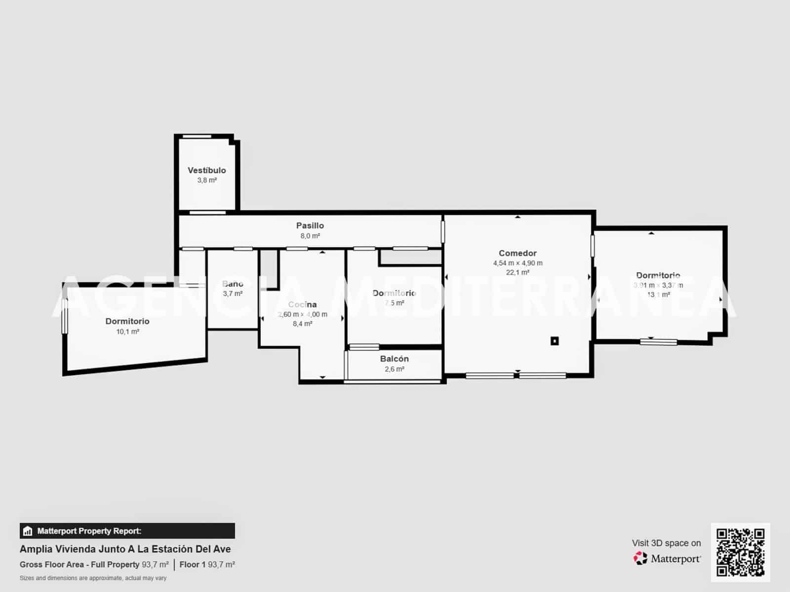 3 makuuhuone Asunto myytävänä paikassa Valencia kaupunki - 288 000 € (Ref: 10022567)
