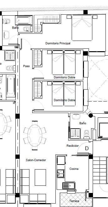 3 bedroom Flat for sale in Bellreguard with garage - € 163,000 (Ref: 10041243)