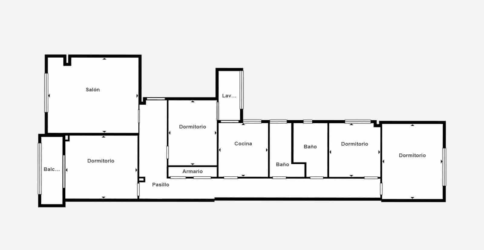 4 bedroom Flat for sale in Valencia city - € 405,000 (Ref: 10044919)
