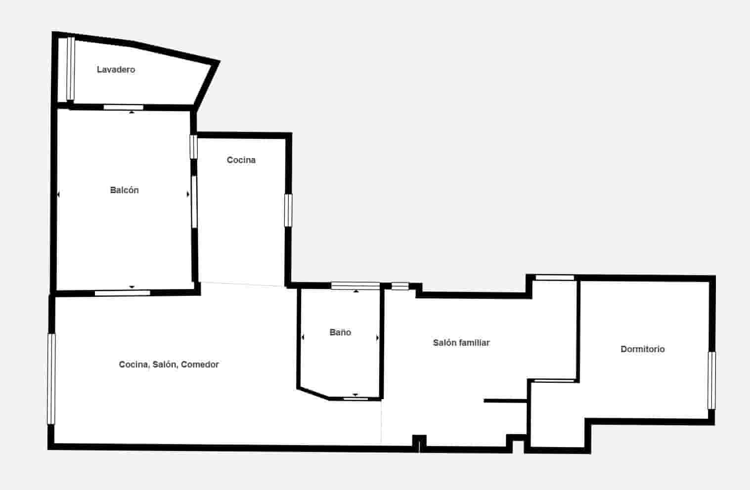 1 quarto Penthouse para venda em Valencia cidade - 379 000 € (Ref: 10129671)