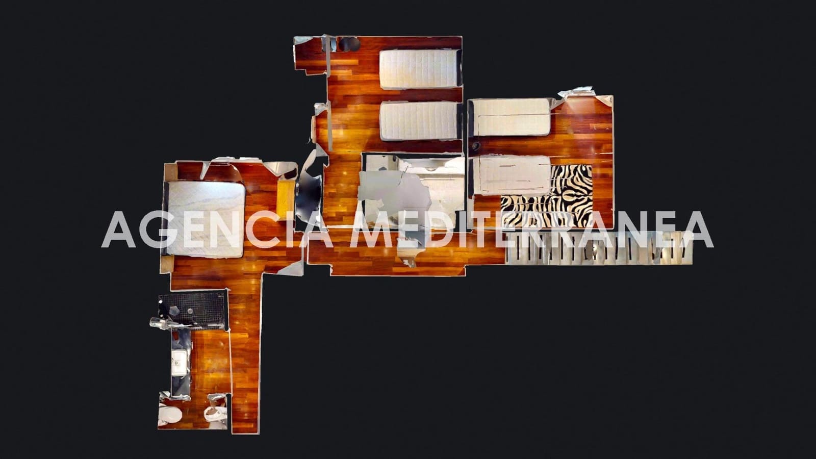 Penthouse de 3 chambres à louer à Valence ville - 3 400 € (Ref: 9001095)