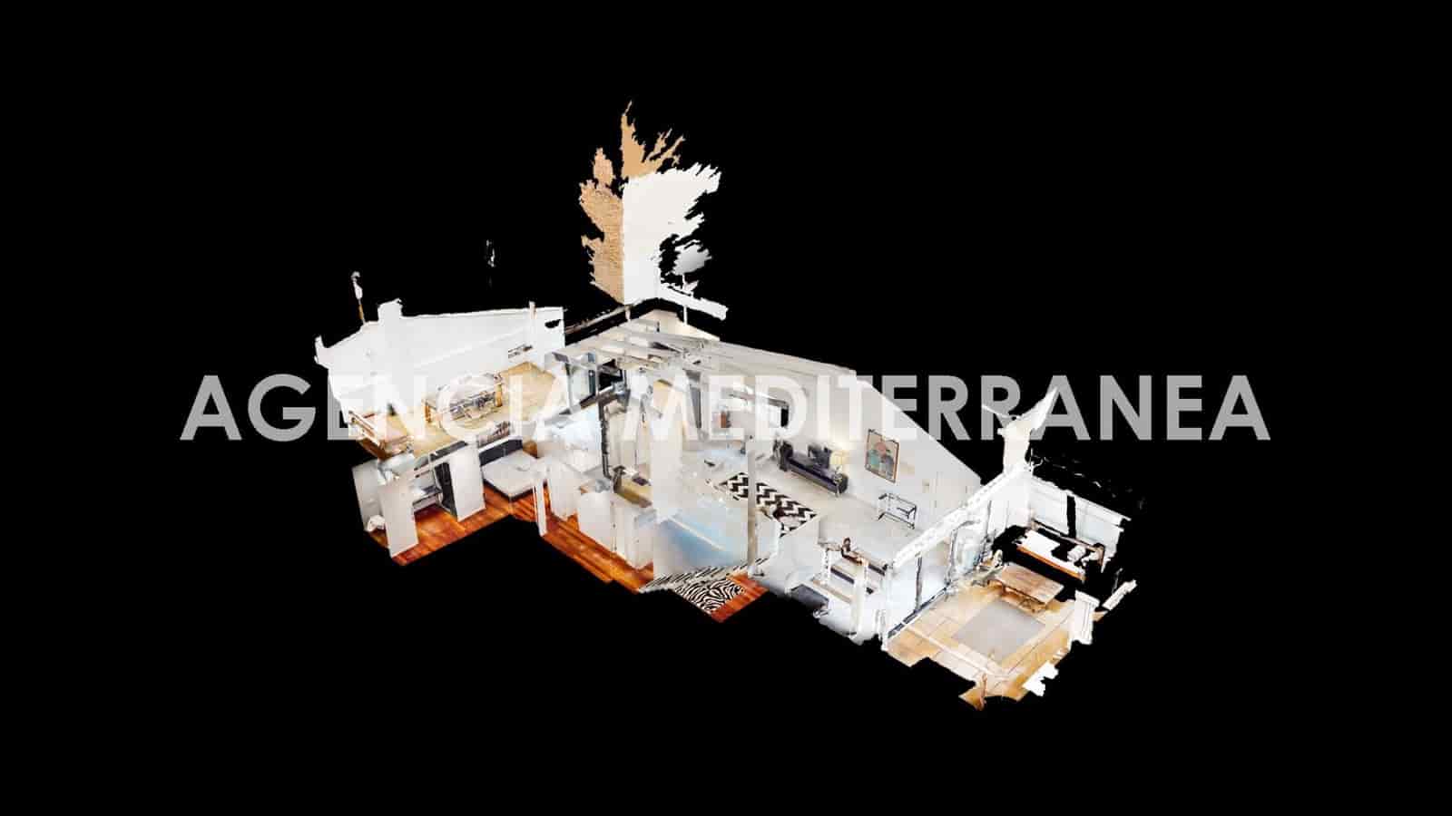 Penthouse de 3 chambres à louer à Valence ville - 3 400 € (Ref: 9001095)