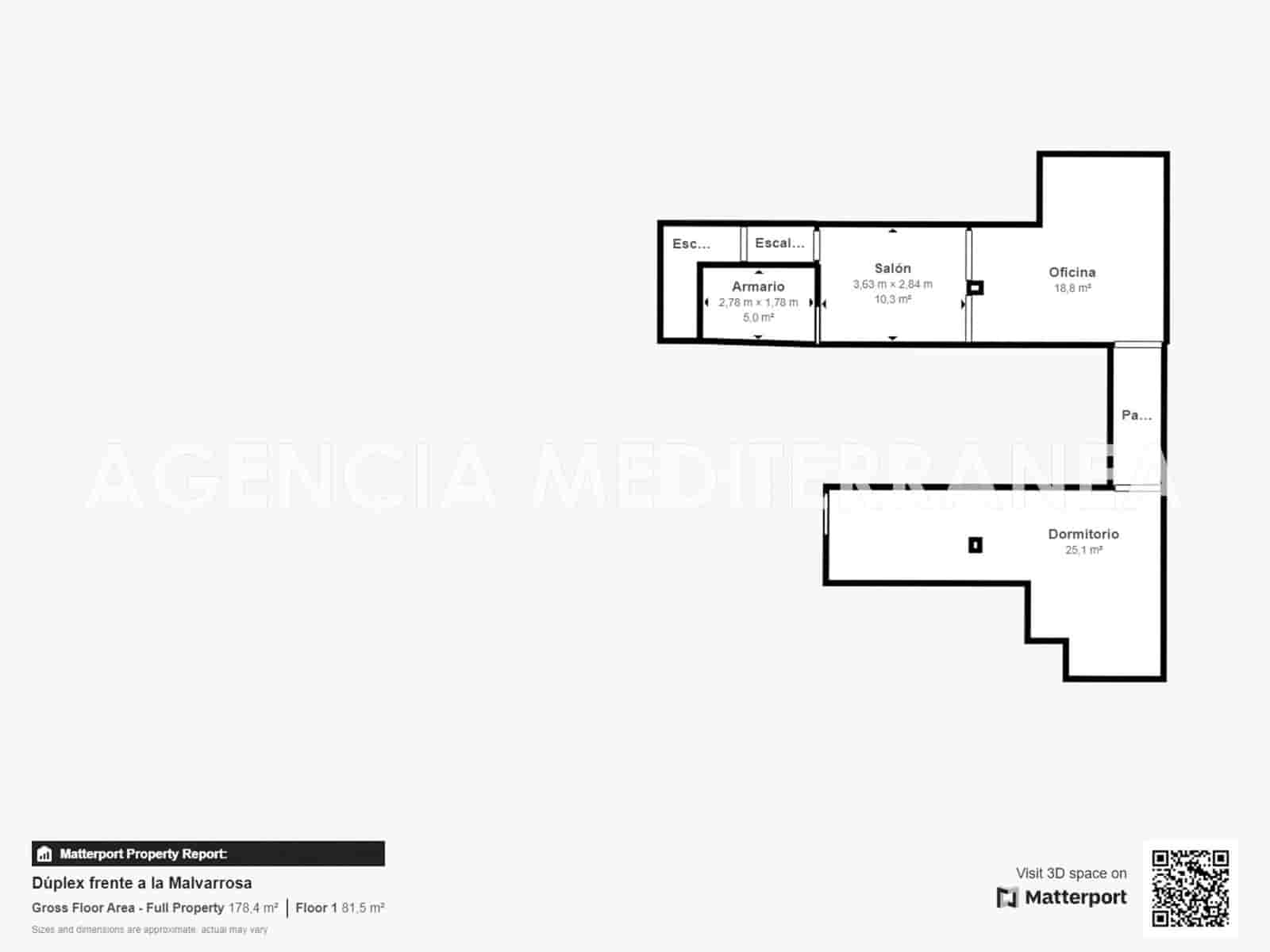4 soveværelse Lejlighed til salg i Valencia by med garage - € 798.000 (Ref: 9073503)