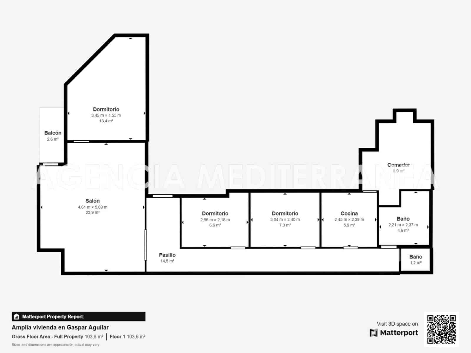 3 soveværelse Lejlighed til salg i Valencia by - € 310.000 (Ref: 9149339)