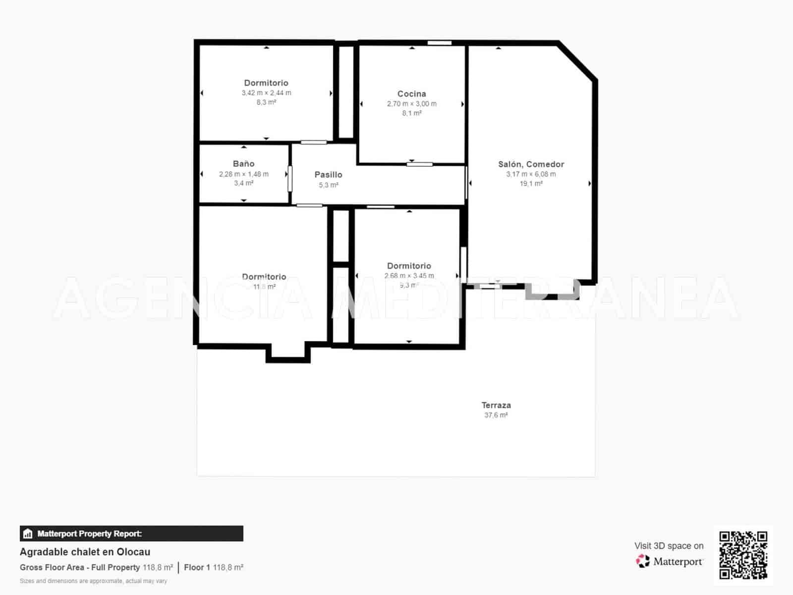 3 soverom Villa til salgs i Olocau med svømmebasseng - € 258 000 (Ref: 9255362)