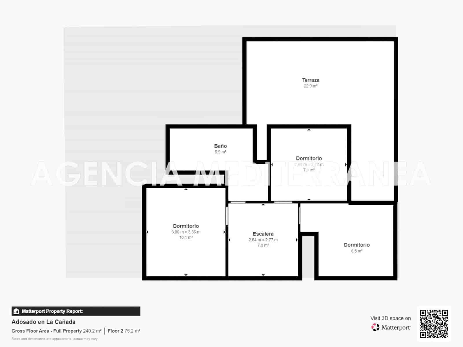 5 soveværelse Semi-Rækkehus til salg i La Canada med swimmingpool garage - € 449.000 (Ref: 9264652)