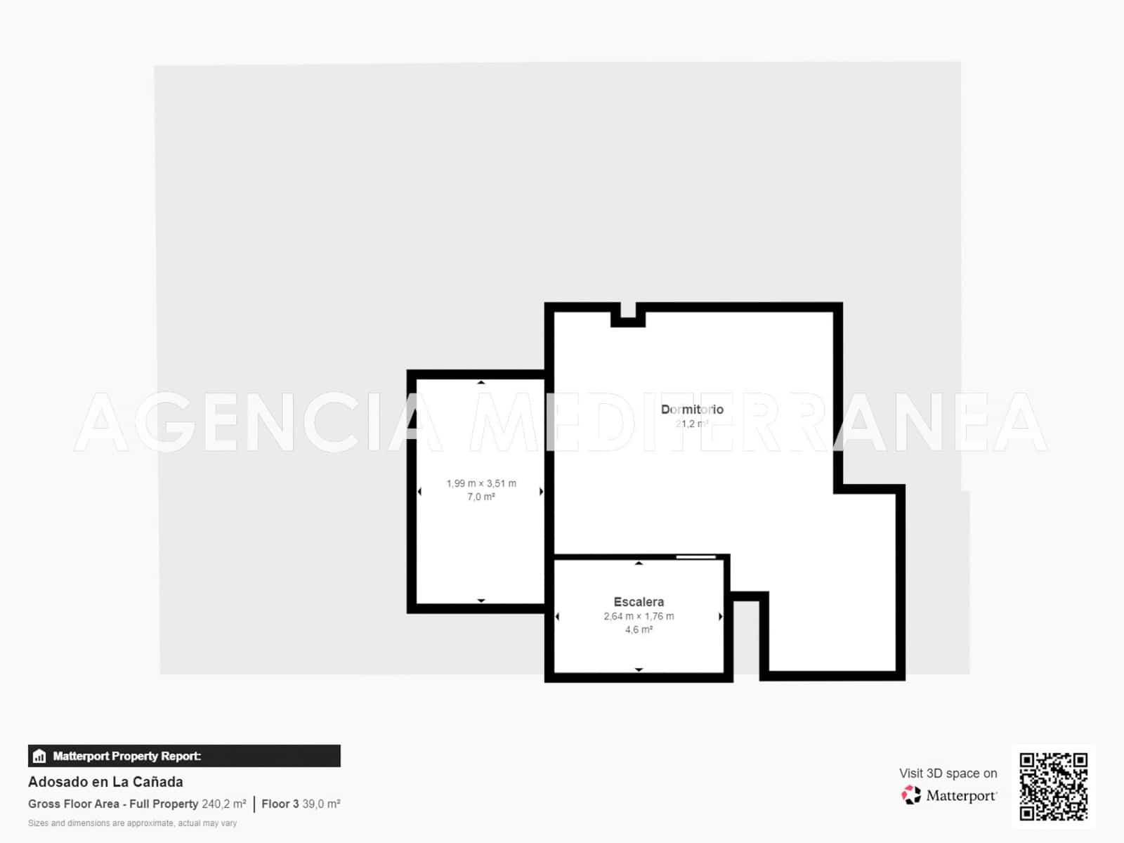 5 soveværelse Semi-Rækkehus til salg i La Canada med swimmingpool garage - € 449.000 (Ref: 9264652)