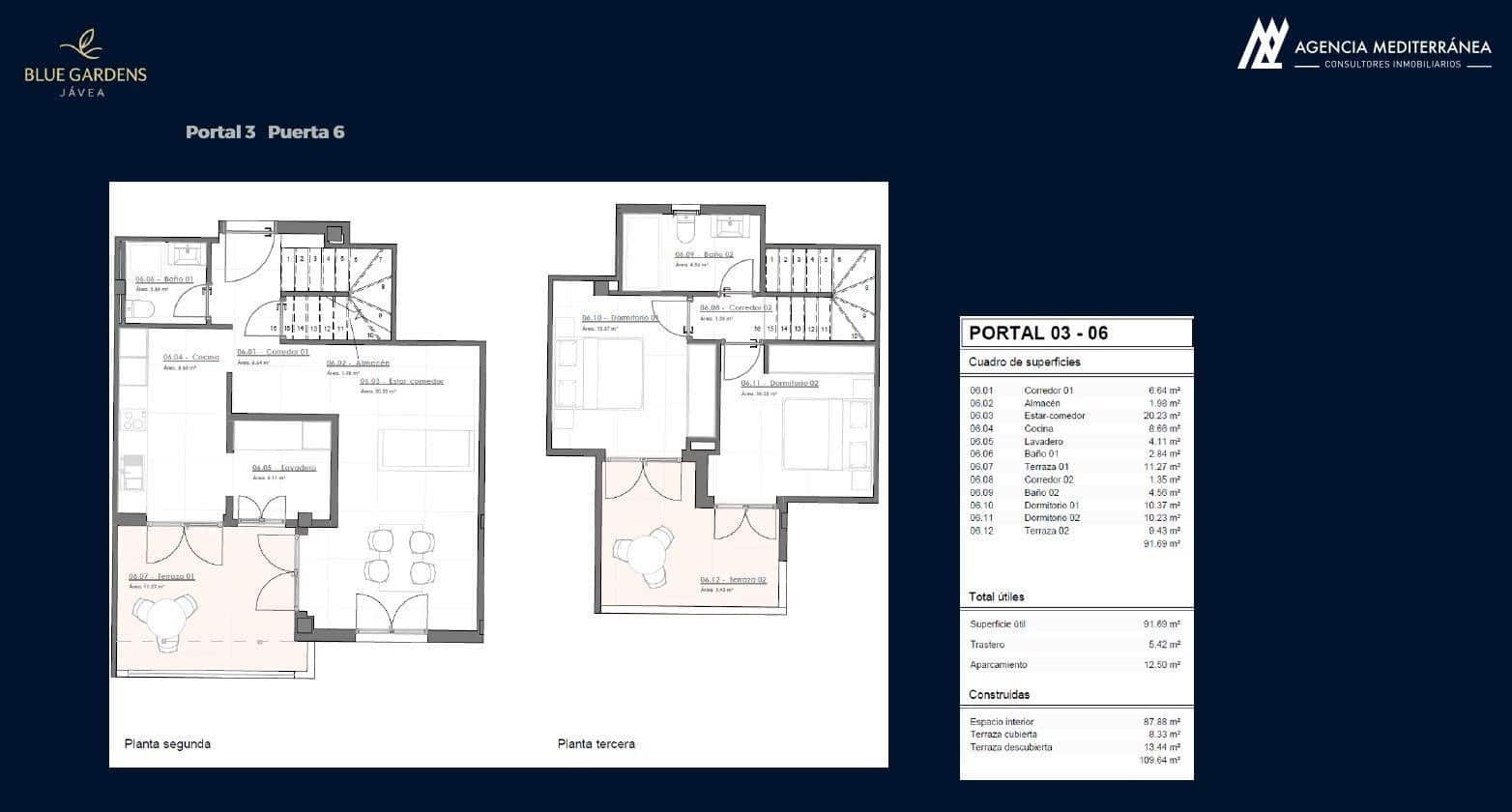 2 bedroom Apartment for sale in Javea / Xabia with pool garage - € 410,000 (Ref: 9317922)
