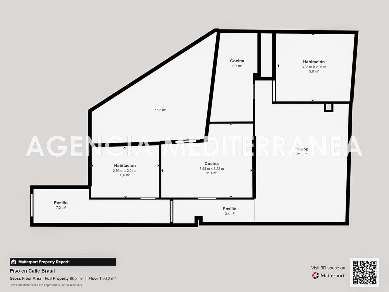2 sypialnia Mieszkanie na sprzedaż w Miasto Walencja - 279 000 € (Ref: 9326540)