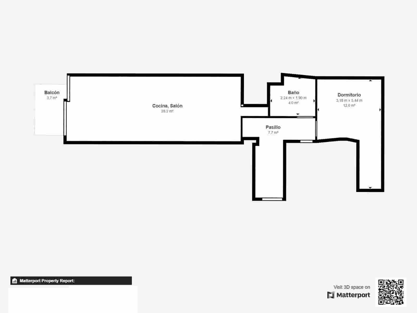 1 sypialnia Mieszkanie na sprzedaż w Miasto Walencja - 335 000 € (Ref: 9344861)