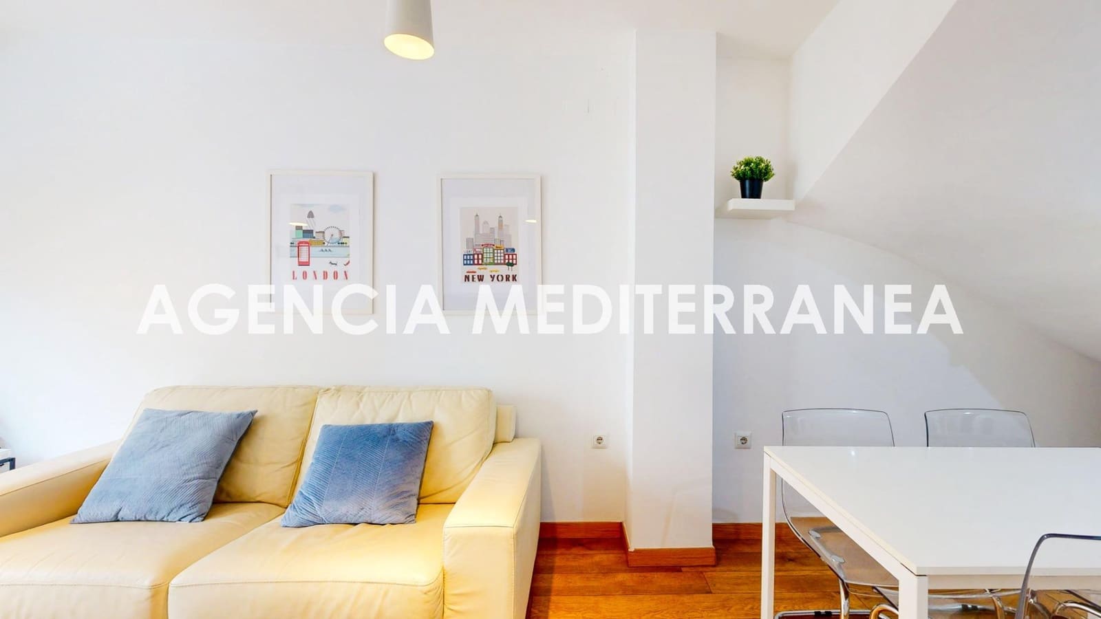 Apartamento de 1 habitación en València ciudad en alquiler - 1.300 € (Ref: 9495368)