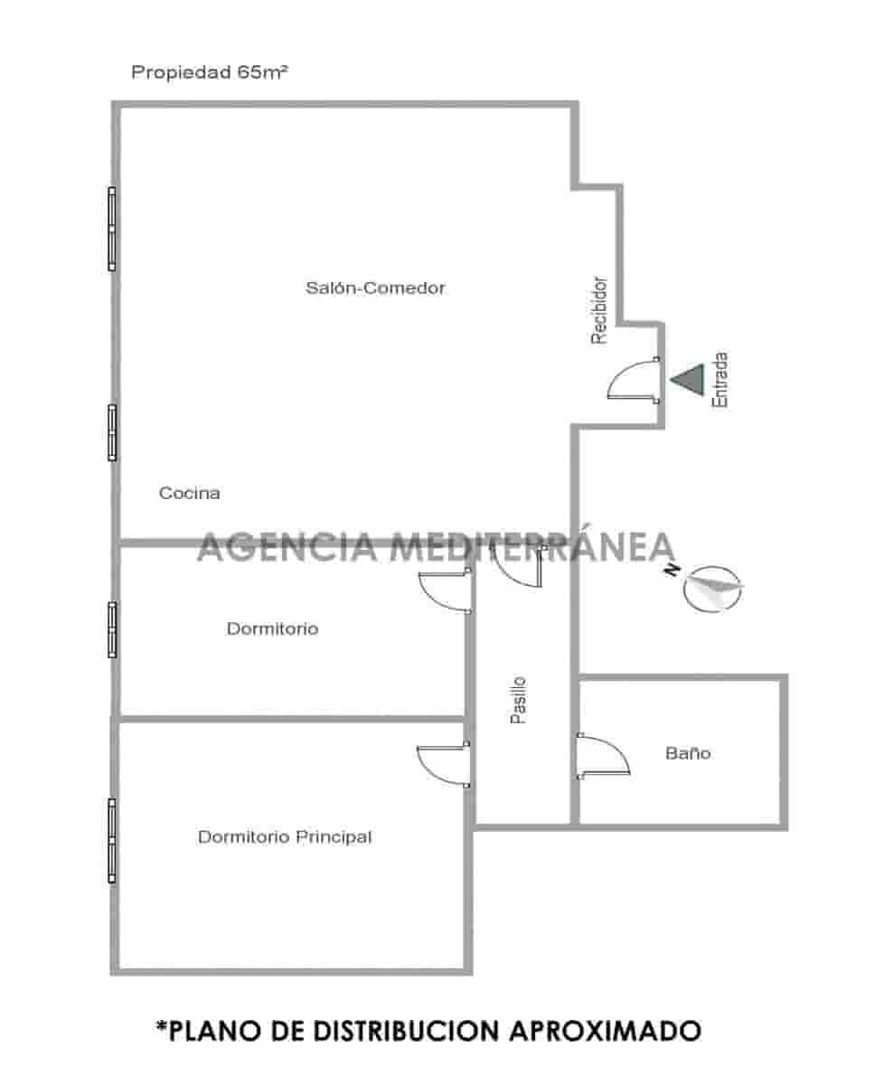 2 soverom Leilighet til salgs i Valencia by - € 259 900 (Ref: 9527784)