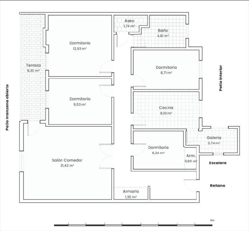 4 soverom Leilighet til salgs i Valencia by - € 300 000 (Ref: 9555967)