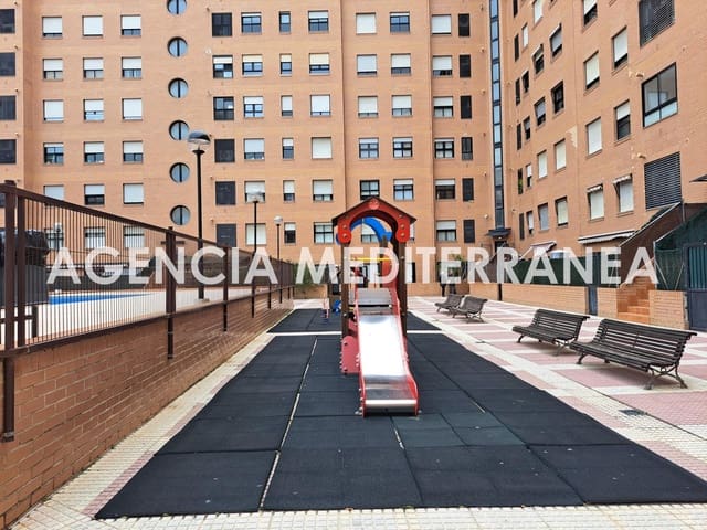 3 Zimmer Wohnung zu vermieten in Cabanyal-Canyamelar, València Stadt mit Pool Garage - 1.800 € (Ref: 9583014)