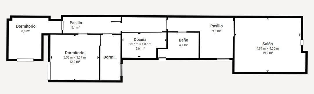 3 bedroom Flat for sale in Alcasser - € 137,000 (Ref: 9591402)