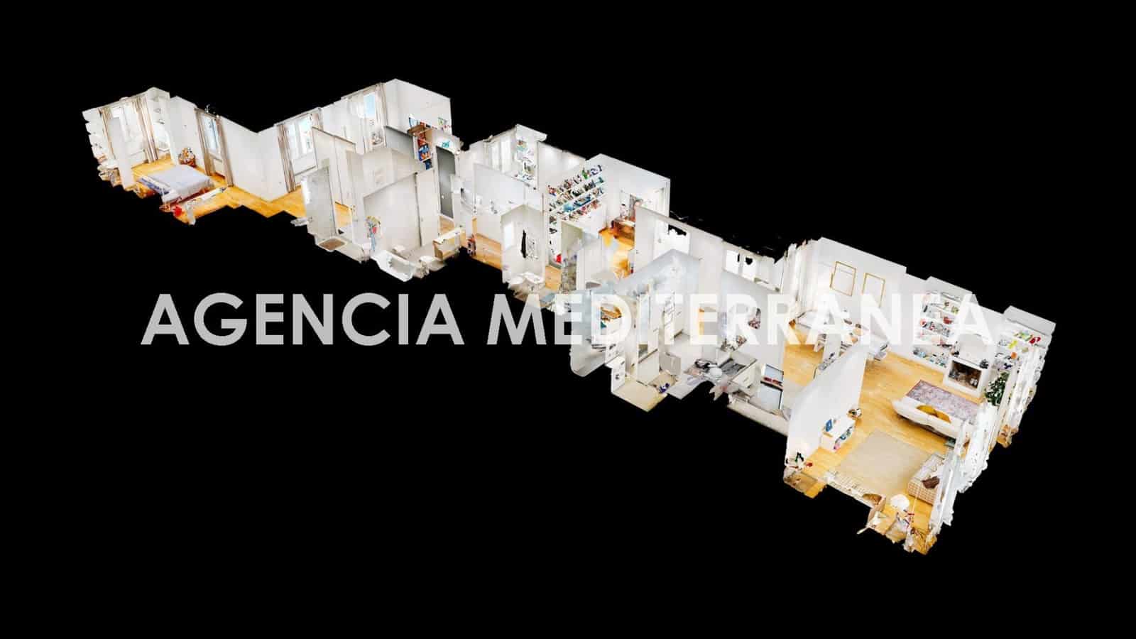 Piso de 3 habitaciones en València ciudad en alquiler - 3.300 € (Ref: 9599632)