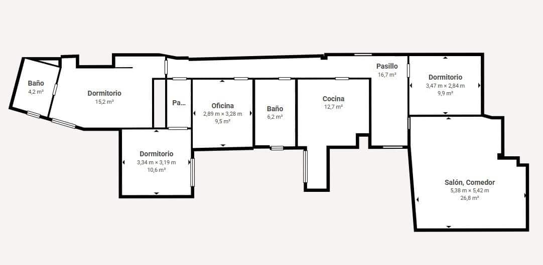 4 sovrum Lägenhet till salu i Alcasser med garage - 220 000 € (Ref: 9679934)