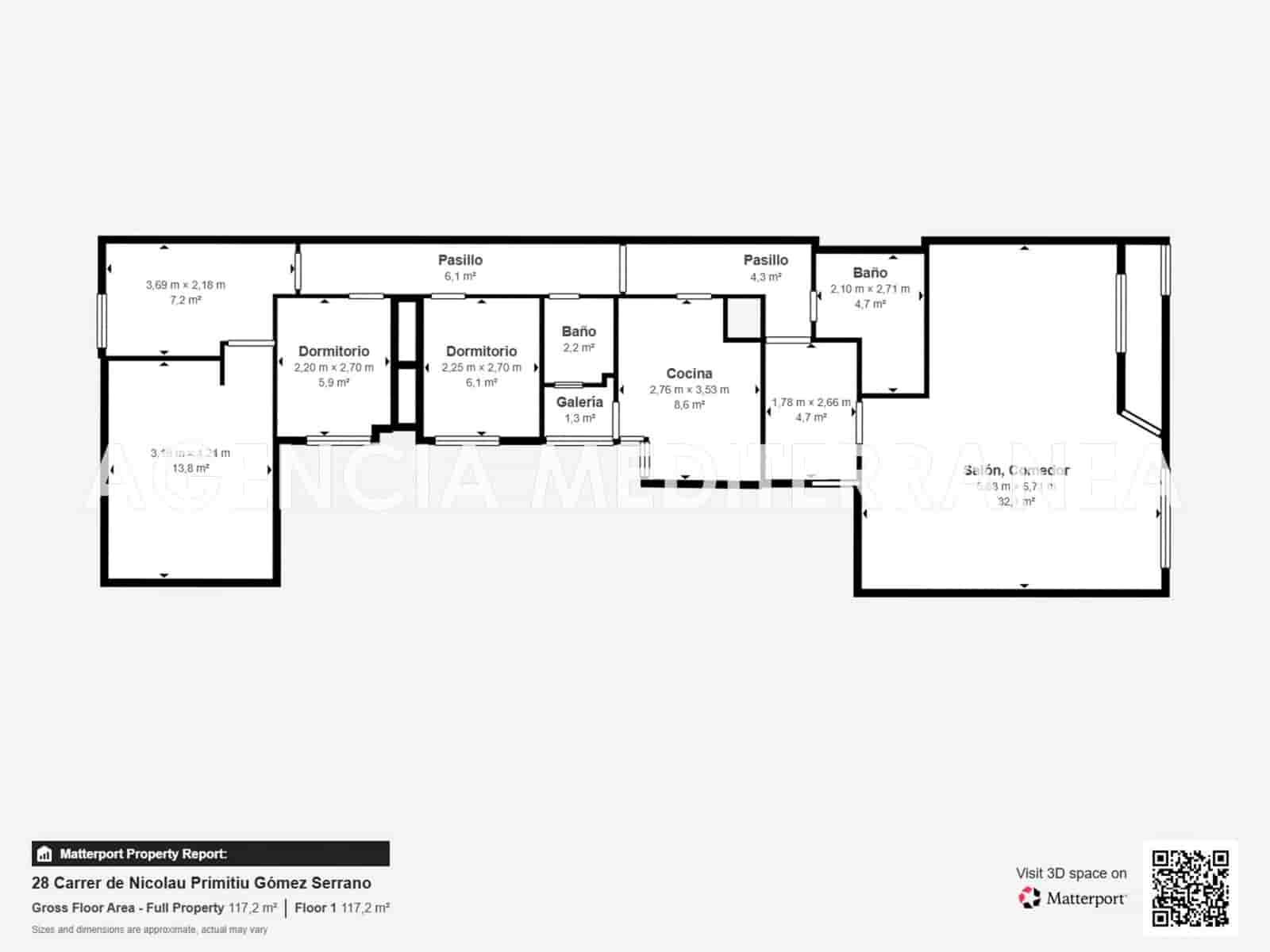 4 bedroom Flat for sale in Valencia city - € 290,000 (Ref: 9735669)