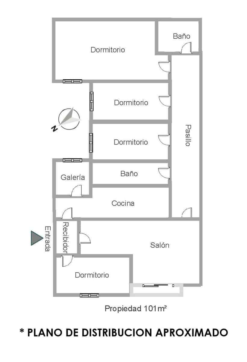 4 bedroom Flat for sale in Foios - € 198,000 (Ref: 9741834)