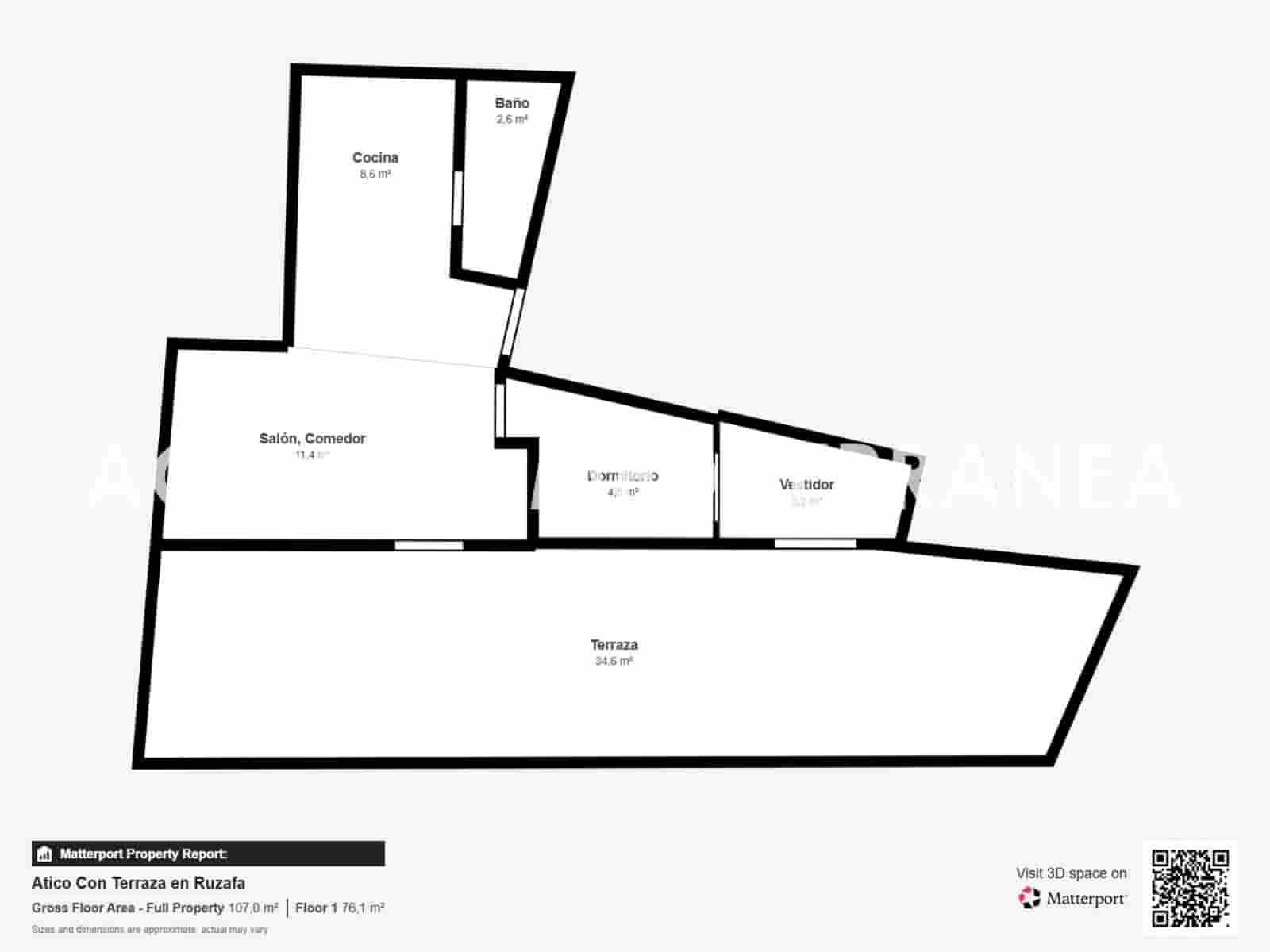 2 slaapkamer Penthouse te koop in Valencia stad - € 580.000 (Ref: 9755808)