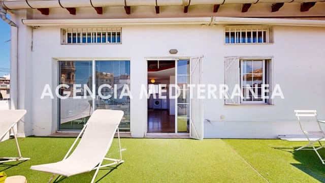 2 soveværelse Penthouse til leje i Russafa, Valencia by - € 1.800 (Ref: 9762063)