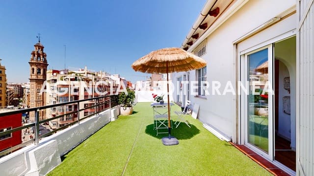 2 soveværelse Penthouse til leje i Russafa, Valencia by - € 1.800 (Ref: 9762063)