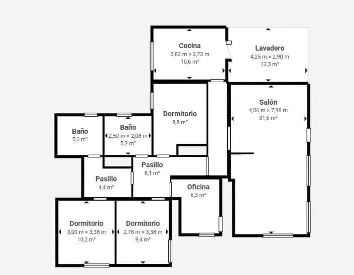 4 camera da letto Villa in vendita in Picassent con piscina garage - 348.000 € (Rif: 9778262)