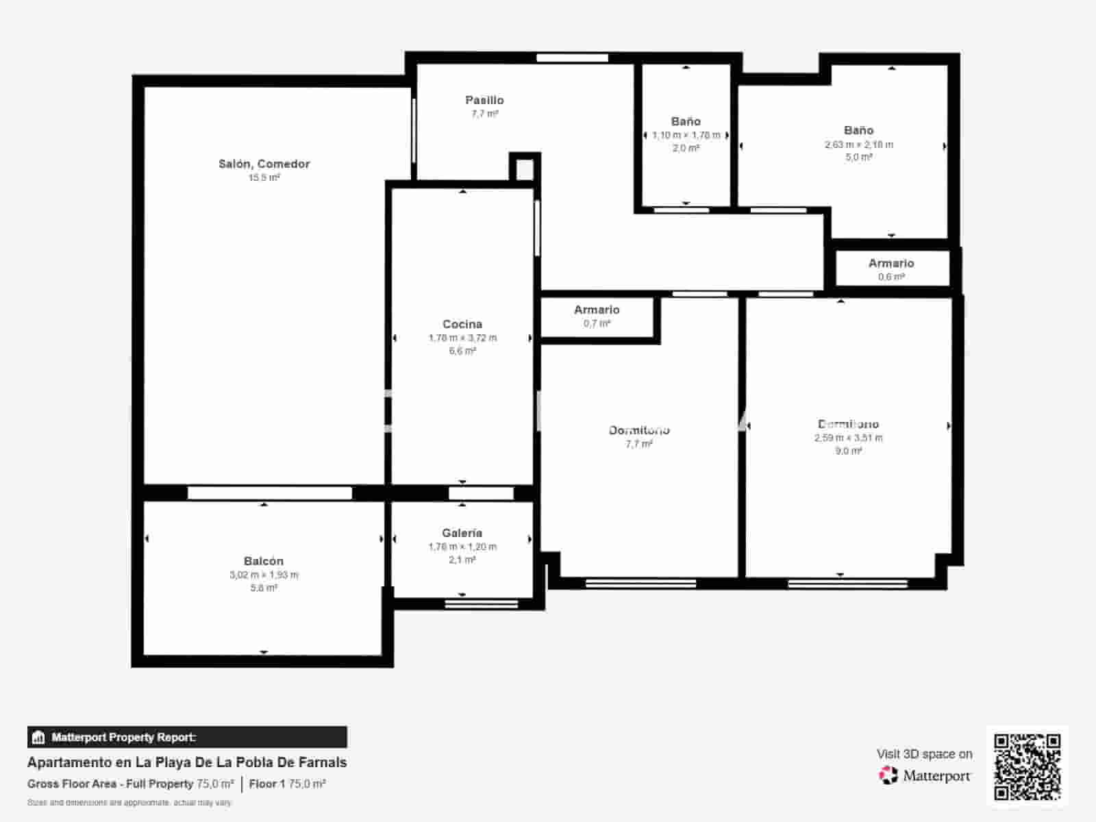 2 bedroom Flat for sale in La Pobla de Farnals with pool garage - € 278,000 (Ref: 9797227)