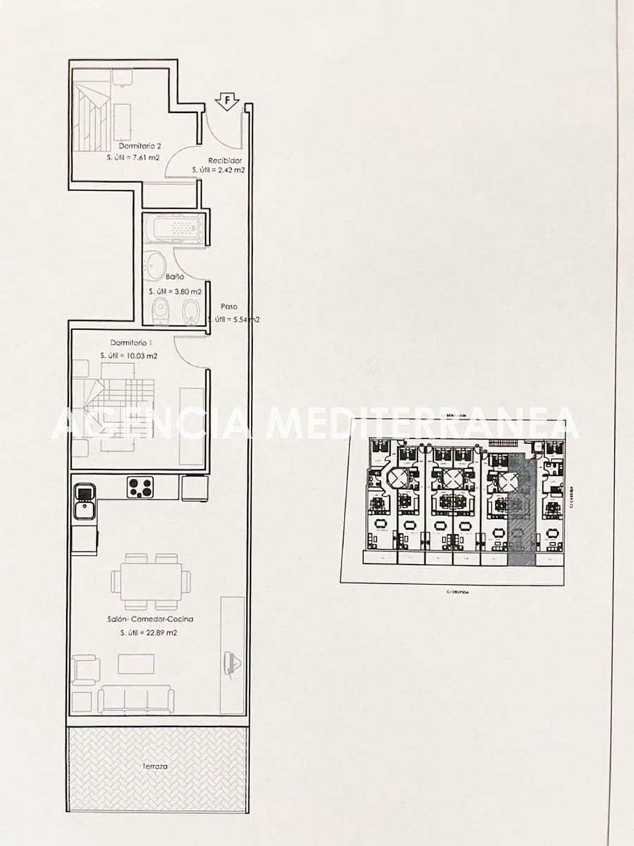 2 soverom Leilighet til salgs i Moncofa med garasje - € 187 000 (Ref: 9812002)