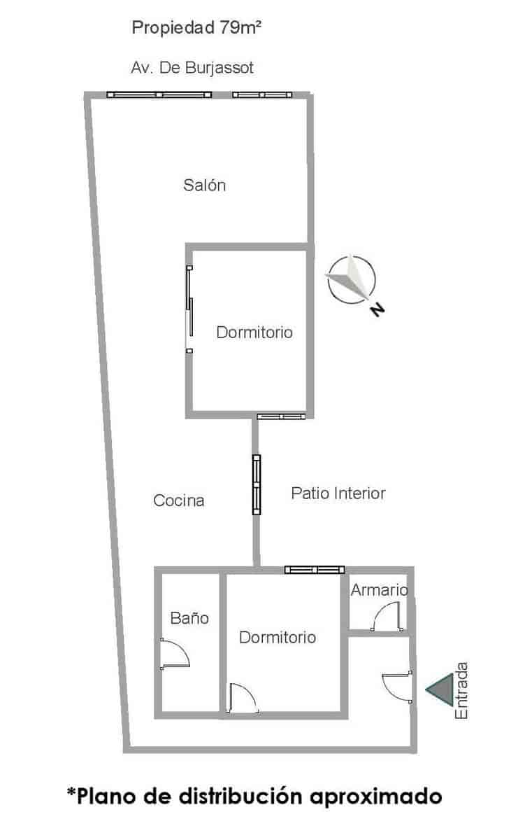 2 chambre Appartement à vendre à Valence ville - 255 000 € (Ref: 9812004)