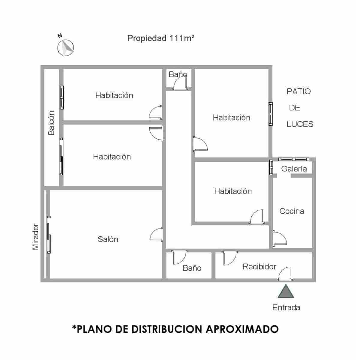 4 bedroom Flat for sale in Valencia city - € 215,000 (Ref: 9818317)