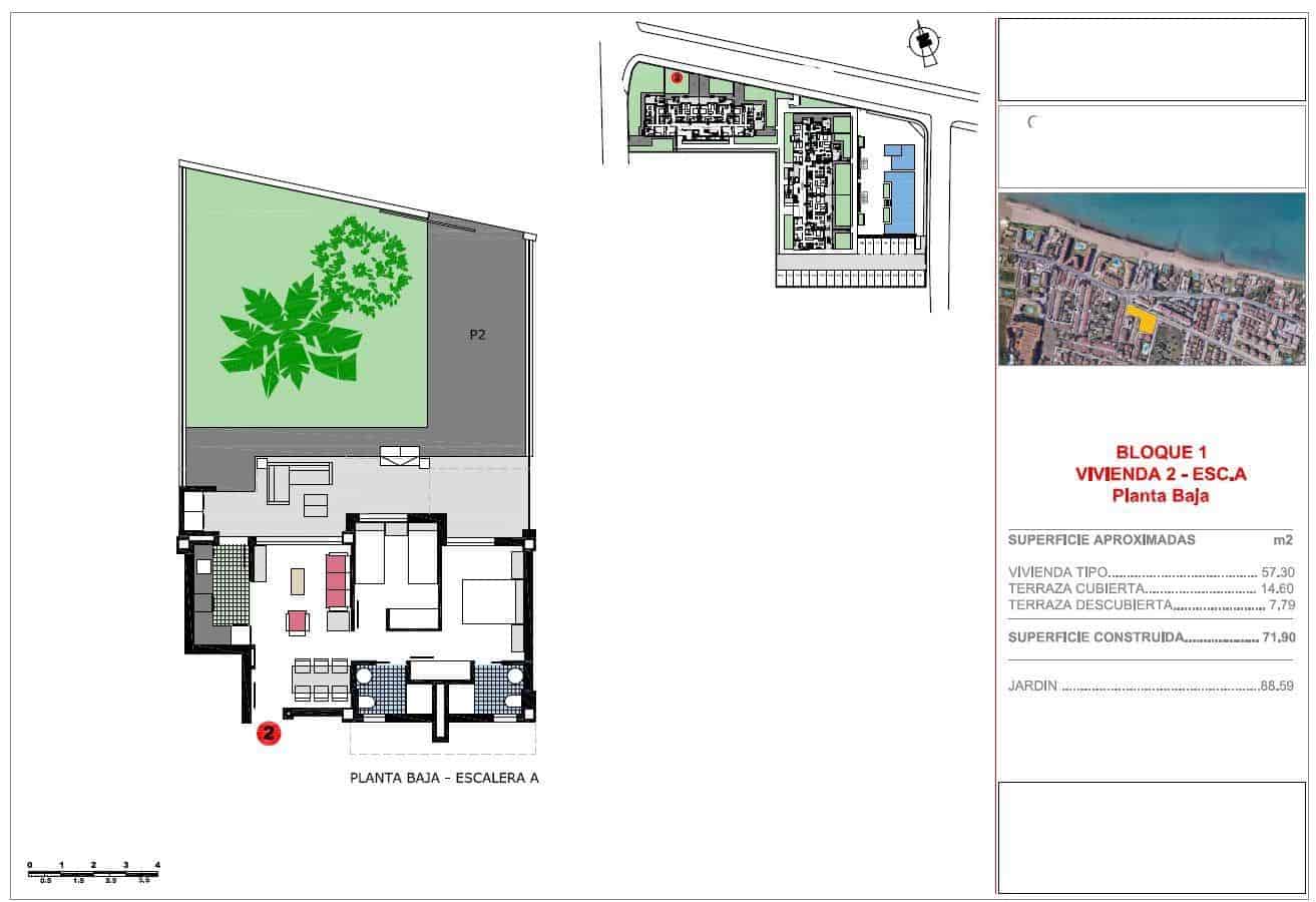 2 slaapkamer Appartement te koop in Denia met garage - € 325.000 (Ref: 9818319)