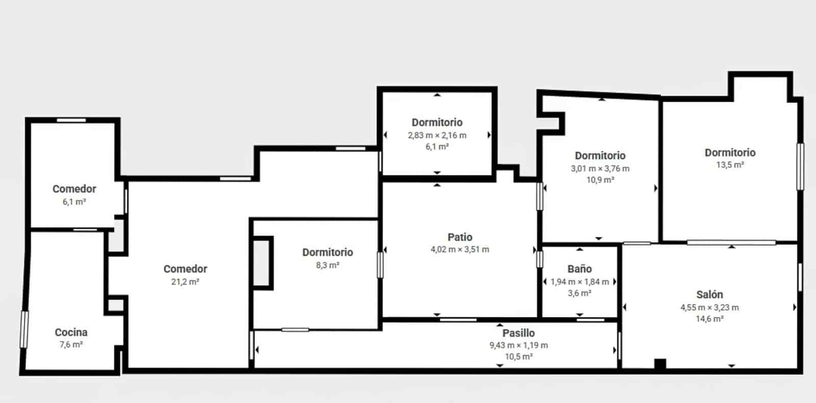 4 bedroom Flat for sale in Valencia city - € 395,000 (Ref: 9865269)