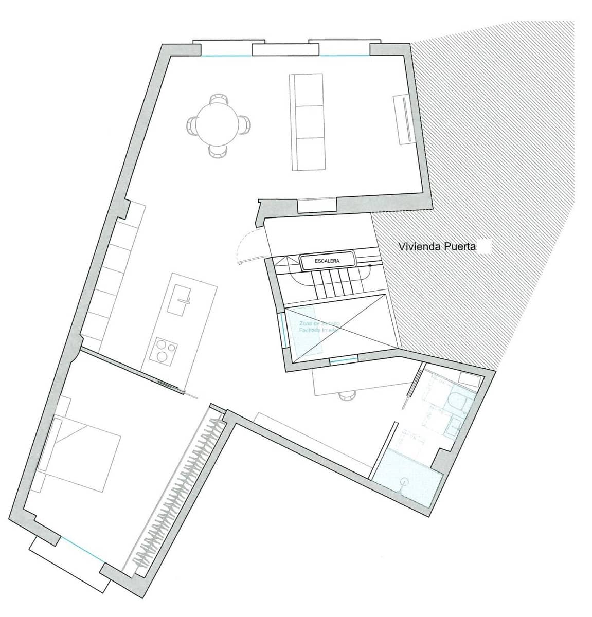 1 soverom Leilighet til salgs i Valencia by - € 440 000 (Ref: 9904038)