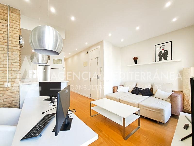 1 Zimmer Wohnung zu vermieten in Valencia Stadt - 2.000 € (Ref: 9908097)