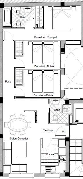 3 soveværelse Lejlighed til salg i Bellreguard med garage - € 145.000 (Ref: 9947996)