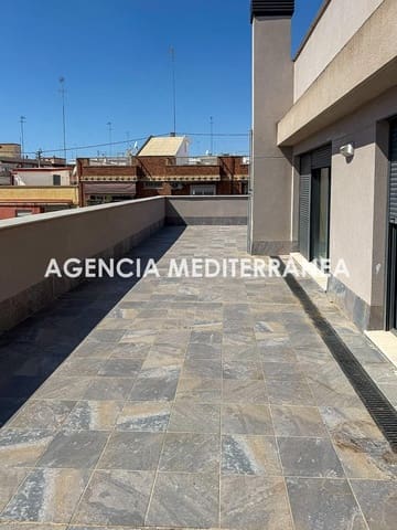 2 slaapkamer Penthouse te koop in Nou Moles, Valencia stad met garage - € 348.900 (Ref: 9958053)