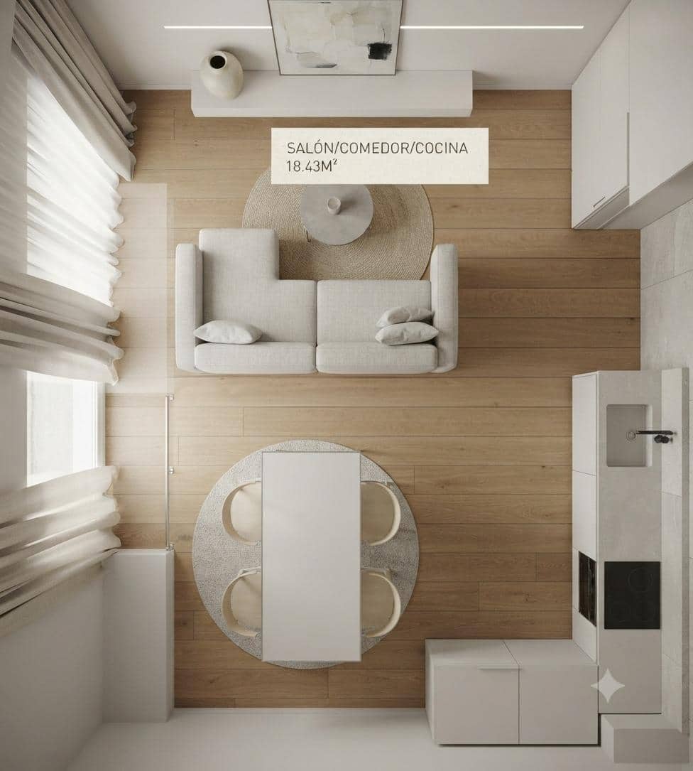 2 camera da letto Appartamento in vendita in Valencia citta - 298.000 € (Rif: 9998873)