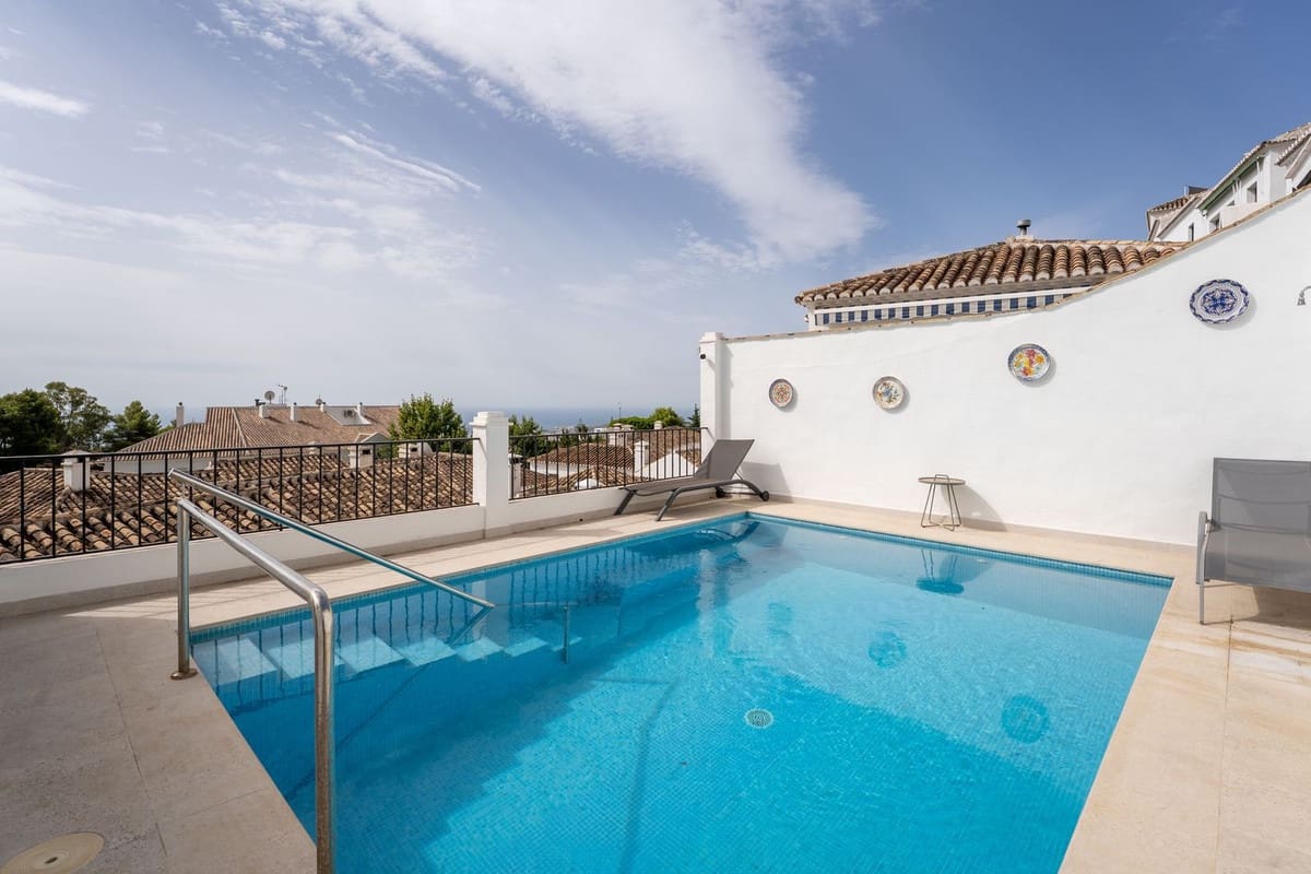 4 soveværelse Byhus til salg i Mijas med swimmingpool garage - € 875.000 (Ref: 10112307)