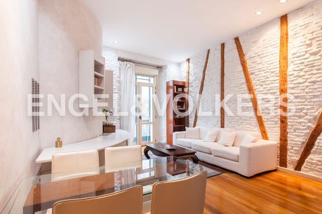 1 soveværelse Lejlighed til leje i Cortes, Madrid by - € 1.500 (Ref: 9093524)