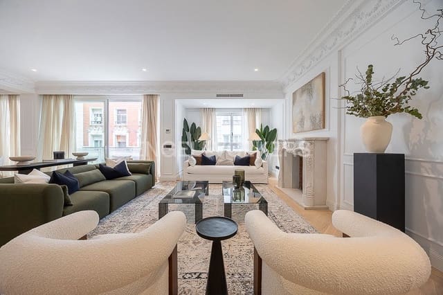 5 soveværelse Lejlighed til salg i Castellana, Madrid by - € 4.850.000 (Ref: 9093606)