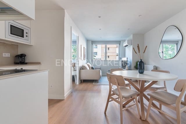 Apartamento de 1 habitación en Guindalera, Madrid ciudad en alquiler - 2.200 € (Ref: 9093743)