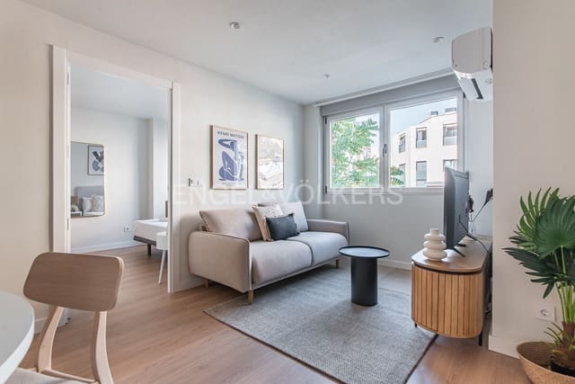 Apartamento de 1 habitación en Guindalera, Madrid ciudad en alquiler - 2.200 € (Ref: 9093743)
