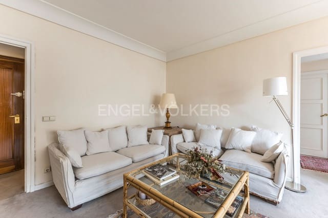 3 soveværelse Lejlighed til leje i Lista, Madrid by med garage - € 3.200 (Ref: 9093747)