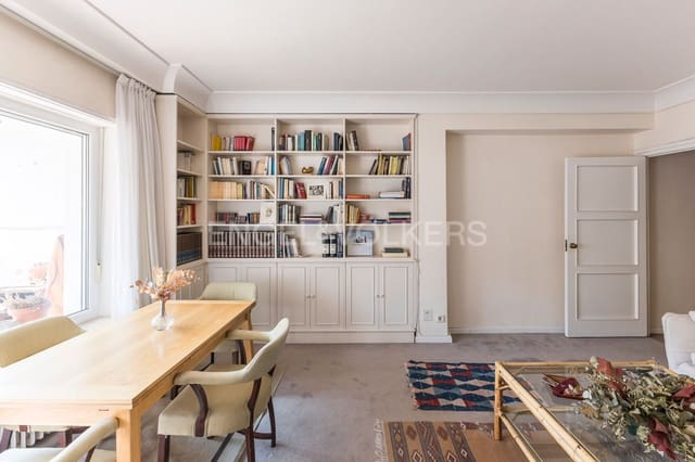 3 soveværelse Lejlighed til leje i Lista, Madrid by med garage - € 3.200 (Ref: 9093747)