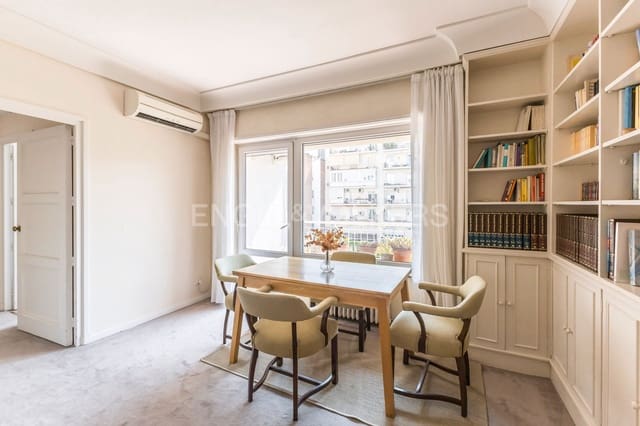 3 soveværelse Lejlighed til leje i Lista, Madrid by med garage - € 3.200 (Ref: 9093747)