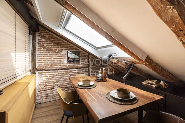 1 soveværelse Studio til leje i Madrid by - € 1.500 (Ref: 9093802)